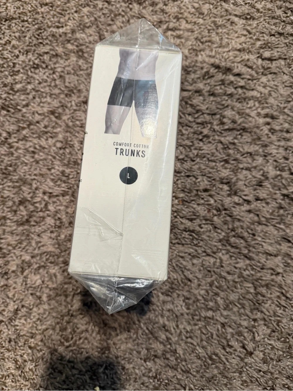 Express 3-Pack Comfort Cotton Trunks - Blue & Gray